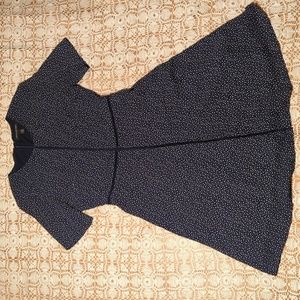 Banana Republic Factory Aline Navy Dress